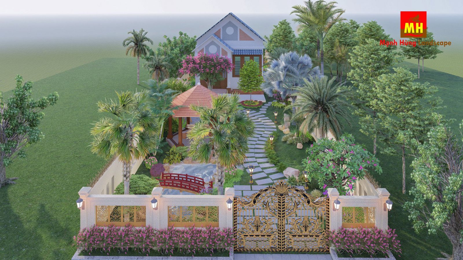 Thiết kế sân vườn tại đồng nai