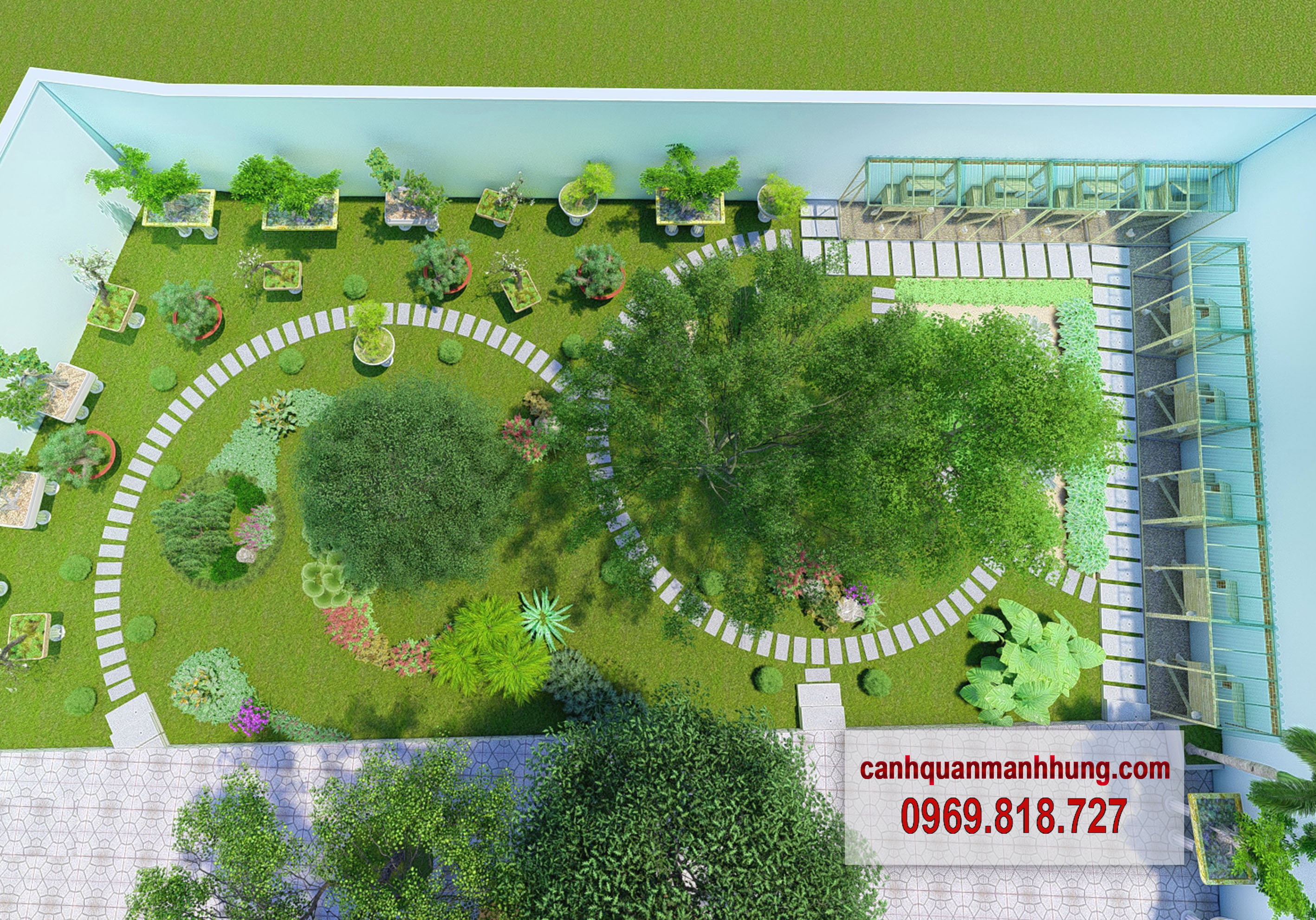 Thiết kế sân vườn Đồng Nai